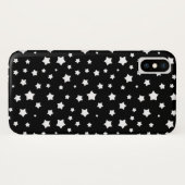 Zwart-wit stertonpatroon Case-Mate iPhone case (Achterkant (horizontaal))