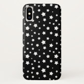 Zwart-wit stertonpatroon Case-Mate iPhone case (Achterkant)