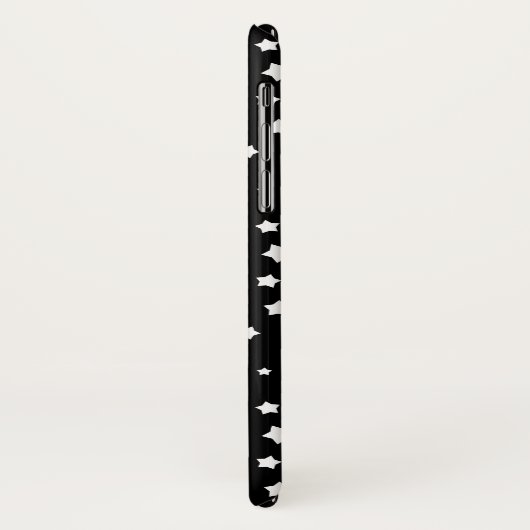 Zwart-wit stertonpatroon Case-Mate iPhone case (Achterkant/links)