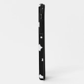 Zwart-wit stertonpatroon Case-Mate iPhone case (Achterkant/links)
