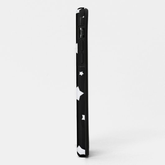 Zwart-wit stertonpatroon Case-Mate iPhone case (Achterkant/links)