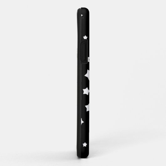 Zwart-wit stertonpatroon Case-Mate iPhone case (Achterkant/rechts)