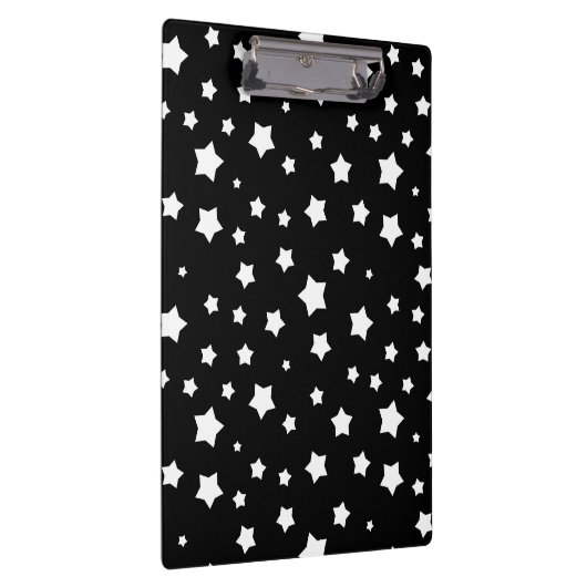 Zwart-wit stertonpatroon klembord (Rechts)
