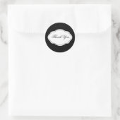  zwart-wit sticker label (Tas)