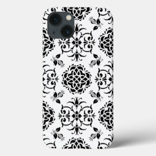 Zwart-wit  stijlpatroon Case-Mate iPhone case