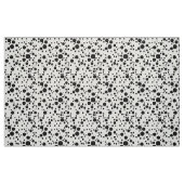 Zwart-wit stippen patroon stof (Fat Quarter)