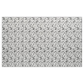 Zwart-wit stippen patroon stof (Yard (91,4 cm))