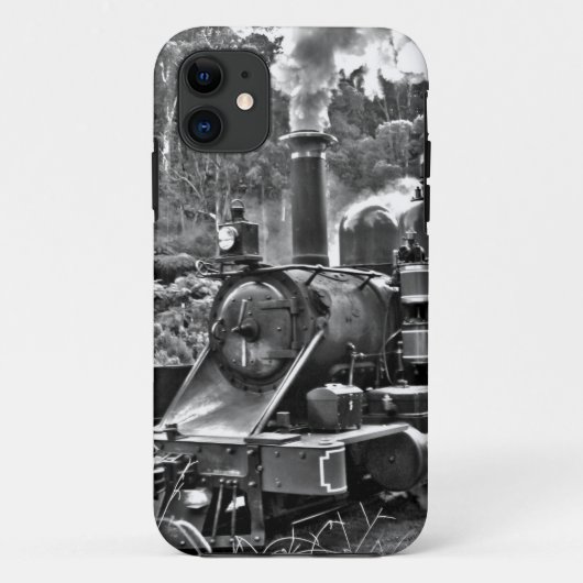 Zwart-wit -stootrinemotor Hoesje-Ma Case-Mate iPhone Case (Achterkant)