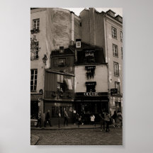 zwart-wit straatfotografie in Parijs