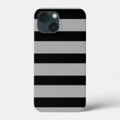 Zwart-wit streekpatroon Case-Mate iPhone case (Achterkant)