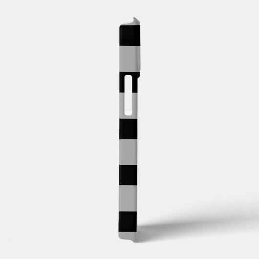 Zwart-wit streekpatroon Case-Mate iPhone case (Achterkant / Rechts)