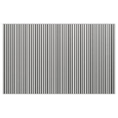 Zwart-wit streep stof (Yard (91,4 cm))