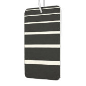 Zwart-wit strepen iPhone Case Luchtverfrisser (Links)