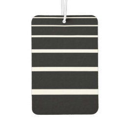 Zwart-wit strepen iPhone Case Luchtverfrisser