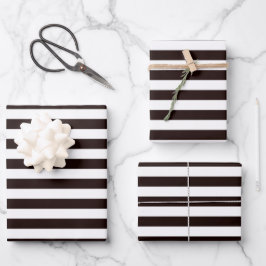 Zwart wit strippeerpapier Reeks 3 Inpakpapier Vel