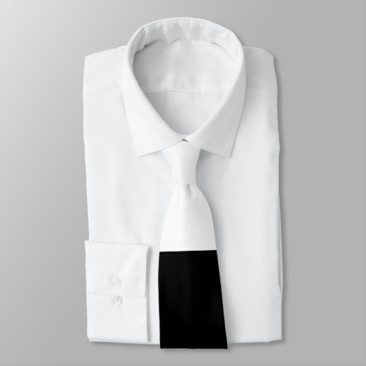 Zwart-wit Stropdas (Gebonden)