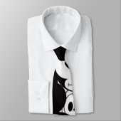 Zwart-wit Stropdas (Gebonden)