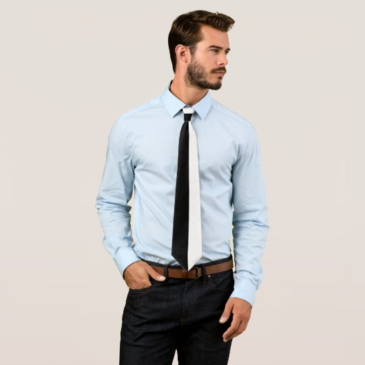 Zwart-wit Stropdas (In situ)