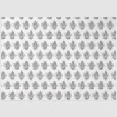 Zwart-wit suikermaiskolf icoon tissuepapier (Voorkant)