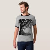 Zwart-wit T-shirt 2 (Voorkant volledig)