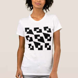 Zwart-wit T-shirt voor dames
