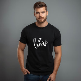 Zwart & Wit T-shirt voor Heren