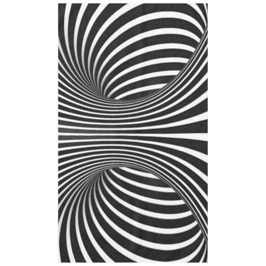 Zwart-wit Tafelkleed (Voorkant)