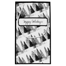 Zwart & Wit Tas Gift Bag