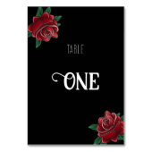 Zwart-wit Tattoo Old School Invitation Kaart (Achterkant)