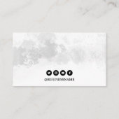  zwart-wit Tattoo Visitekaartje (Achterkant)