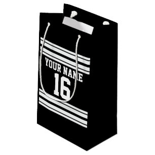 Zwart wit team Jersey Klein Cadeauzakje