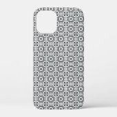 Zwart-wit Tegel in Spaanse stijl Case-Mate iPhone Case (Achterkant)