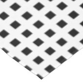 Zwart-wit Tegels Tafelkleed (Gekanteld)