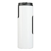 Zwart-wit Thermosbeker (Achterkant)