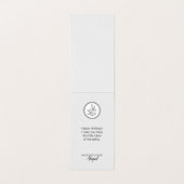 Zwart & Wit Thuisgemaakte Bad & Lichaam Label | Ta Kaart (Binnenkant ongevouwen)