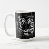 Zwart-wit Tiger  Mok (Links)