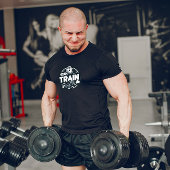 Zwart-wit Tijd om te trainen T-Shirt