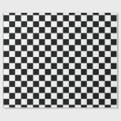 Zwart-wit toetsenbord cadeaupapier (Vlak)