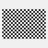 Zwart-wit toetsenbord inpakpapier vel (Voorkant)