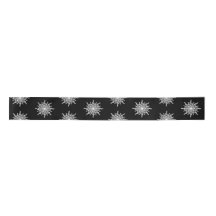 Zwart-wit Treble Clef Sneeuwvlokpatroon