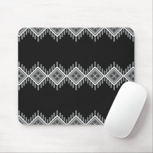 Zwart-wit Tribal Art Muismat