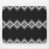 Zwart-wit Tribal Art Muismat (Voorkant)