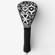 Zwart-wit Tribal Design