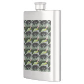 Zwart & Wit Tropische Vlinder Classic Flacon (Links)