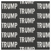 Zwart-wit TRUMP-stof Stof (Close Up)