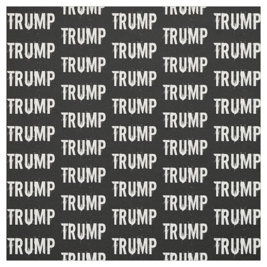 Zwart-wit TRUMP-stof Stof (Swatch)