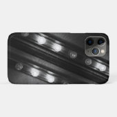 Zwart-wit twinkellichtjes Case-Mate iPhone case (Achterkant (horizontaal))