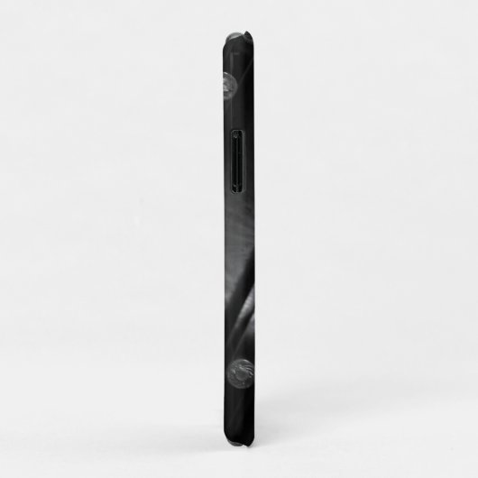 Zwart-wit twinkellichtjes Case-Mate iPhone case (Achterkant/rechts)