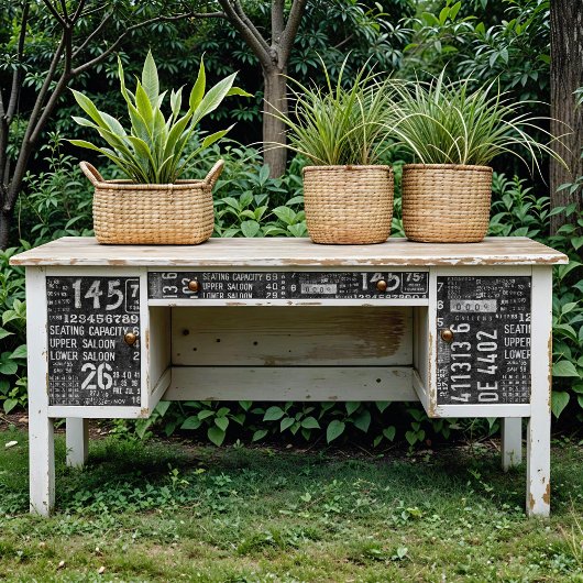 zwart wit typografie ontkoppelingspapier inpakpapier vel