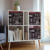 zwart wit typografie ontkoppelingspapier inpakpapier vel